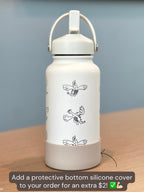 Lugia Engraved Straw Water Bottle, Aeroblast Move Johto Legendary Waterbottle Coffee Tumbler, Anime Fan Travel Mug Cup Birthay Gift