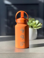Chimchar Water Bottle Engraved Coffee Tumbler  Cafe Remix Costume, Sinnoh Starter Waterbottle Travel Mug Thermos, Anime Fan Birthday Gift