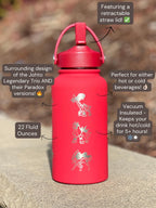 Raikou Entei Suicune Waterbottle, Johto Legendaries Paradox Beasts Coffee Tumbler, Raging Bolt Gouging Fire Walking Wake Waterbottle Gift