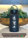 Giratina Water Bottle Engraved Coffee Tumbler with Origin and Altered Forme, Ghost Legendary Travel Mug Cup Flask, Gamer Birthday Gift