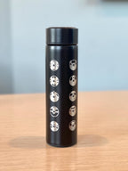 25 Classic Pokeballs Coffee Tumbler Waterbottle with Tea Infuser, Great Ultra Master Ball Thermos Water Bottle, Anime Travel Mug Gamer Gift