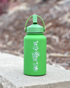 Korok Water Bottle Engraved Legend of Zelda Coffee Tumbler with Grandpa Hestu, Tears of the Kingdom Waterbottle, Kokiri Forest Gamer Gift