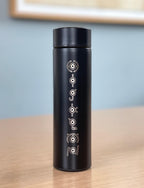 Unown Coffee Tumbler, Engraved “Unown Alphabet” Waterbottle with Tea Infuser, Unknown Anime Fan Travel Mug Cup Water Bottle Flask Gift