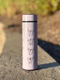 Espeon Coffee Tumbler Tea Infuser, Unite Tuxedo Style Top Hat & Sleeping Espeon Waterbottle, Eeveelution Anime Fan Birthday Gift