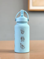 Piplup Water Bottle Engraved Tumbler Thermos