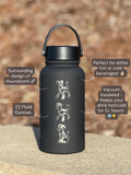 Houndoom Water Bottle Engraved Coffee Tumbler