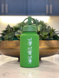 Korok Water Bottle Engraved Legend of Zelda Coffee Tumbler with Grandpa Hestu, Tears of the Kingdom Waterbottle, Kokiri Forest Gamer Gift