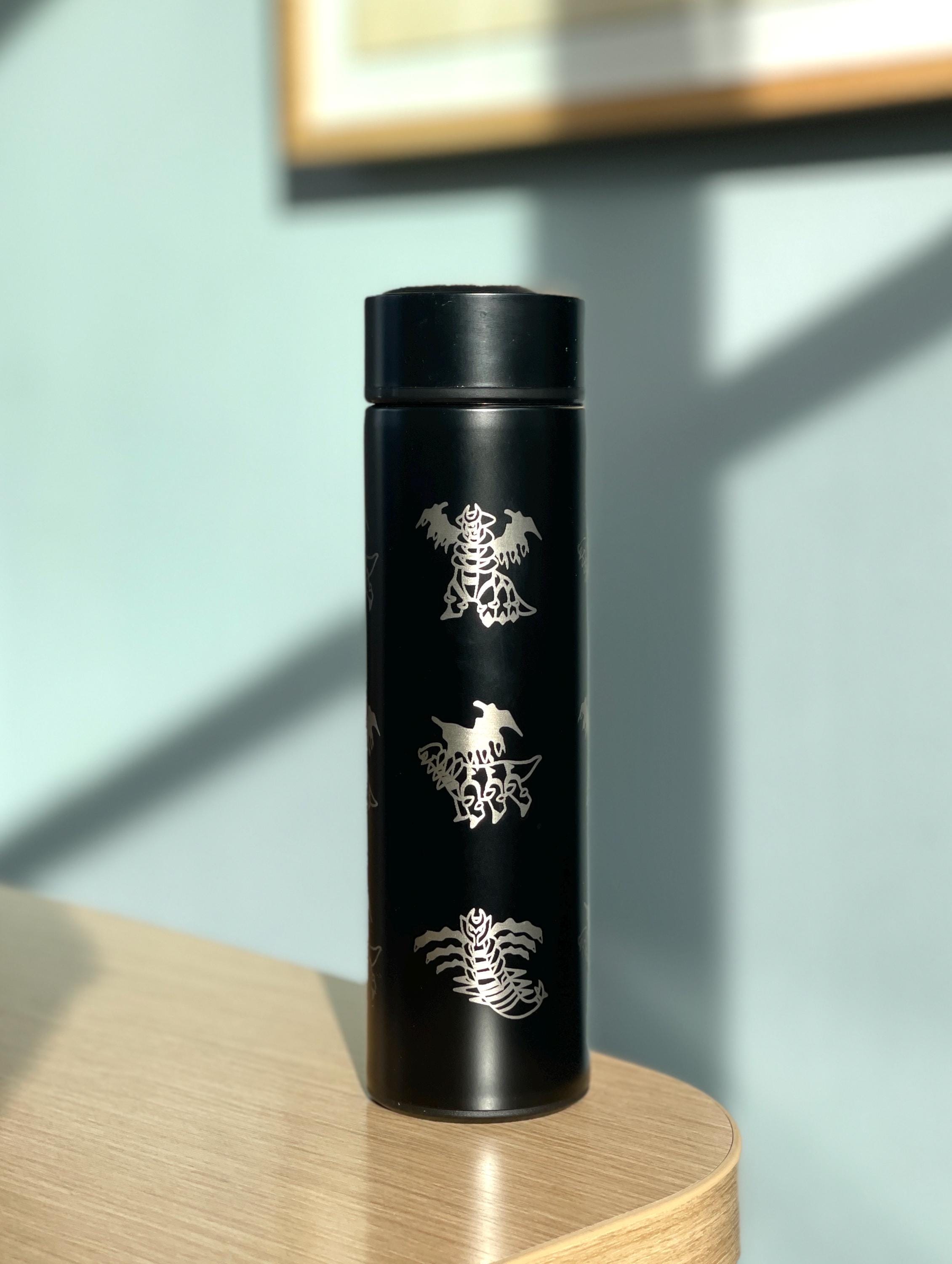 Giratina Coffee Tumbler Tea Infuser Waterbottle, Origin and Altered Form, Ghost Legendary Sinnoh Water Bottle Flask Thermos, Anime Fan Gift