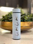 Dratini Coffee Tumbler Tea Infuser Waterbottle, Dragon Pokemon Dragonite Travel Mug Cup Drinkware, Anime Fan Birthday Anniversary Gift