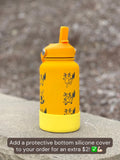 Raichu Water Bottle Tumbler with Alolan Raichu, Engraved Coffee Travel Mug Straw Waterbottle, Cute Anime Fan Pikachu Birthday Gift