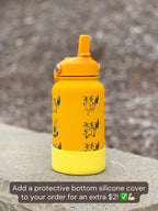 Raichu Water Bottle Tumbler with Alolan Raichu, Engraved Coffee Travel Mug Straw Waterbottle, Cute Anime Fan Pikachu Birthday Gift