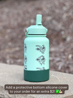 Flygon Water Bottle Engraved Coffee Tumbler with Tera Flygon Ex, Dragon Waterbottle Travel Mug Thermos Flask Gamer Birthday Gift