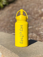 Ampharos Water Bottle Engraved Coffee Tumbler, Mega Ampharos & Scooter Hat Waterbottle Thermos Flask, Electric Johto Anime Fan Birthday Gift