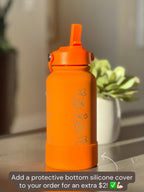 Torchic Water Bottle Engraved Coffee Tumbler with Mystery Dungeon Scarf & Angry Torchic, Waterbottle Travel Mug Anime Fan Birthday Gift