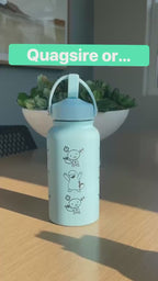 Clodsire Paldean Wooper Water Bottle Engraved Coffee Tumbler with Sleeping Clodsire, Waterbottle Travel Mug Anime Fan Birthday Gift